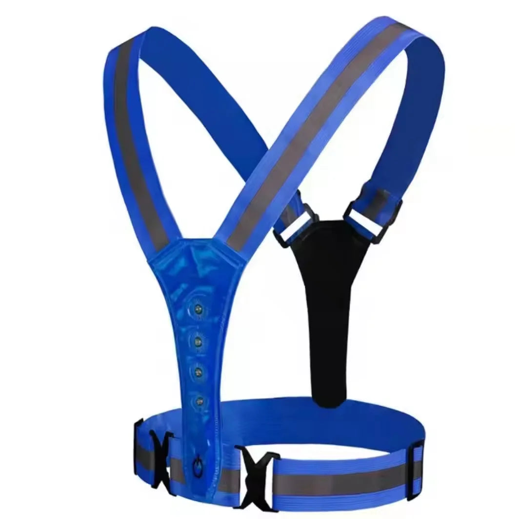 Hardloopvest met led verlichting