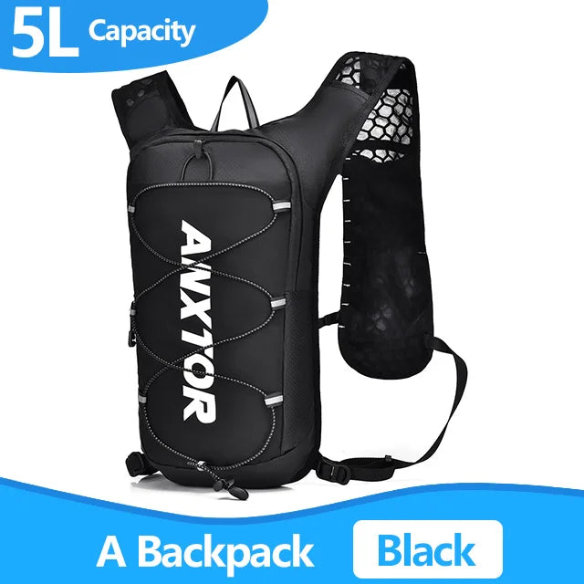 Trailrugzak 5 l met waterzak 1.5l & 2x 500 ml