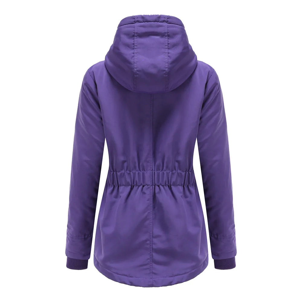 Waterdichte Winterjas Wandelen Dames