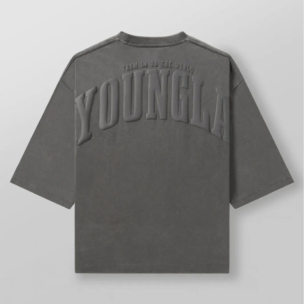 Oversized gymshirt voor mannen – nieuwe stijl- katoenen kortemouwen T-shirt, perfect voor fitness en casual