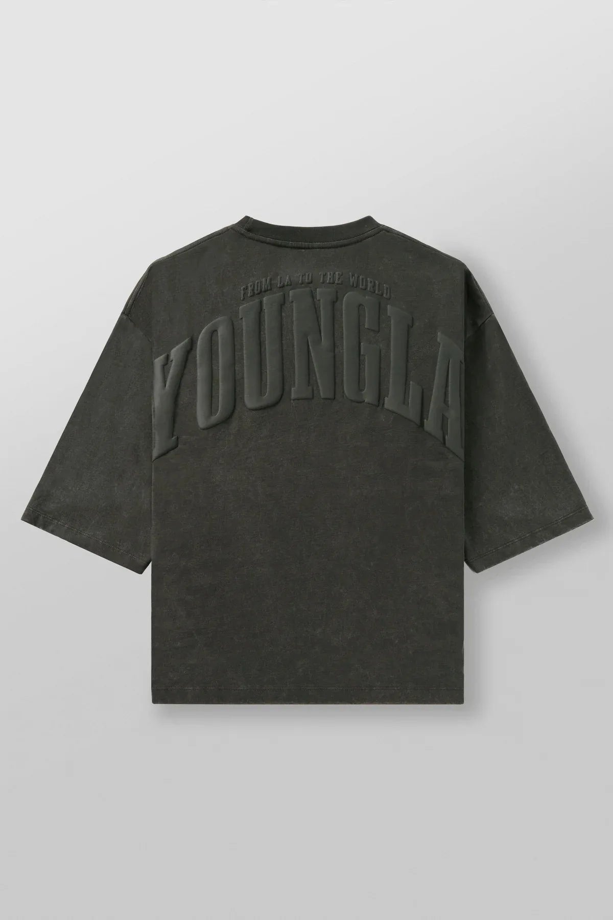Oversized gymshirt voor mannen – nieuwe stijl- katoenen kortemouwen T-shirt, perfect voor fitness en casual