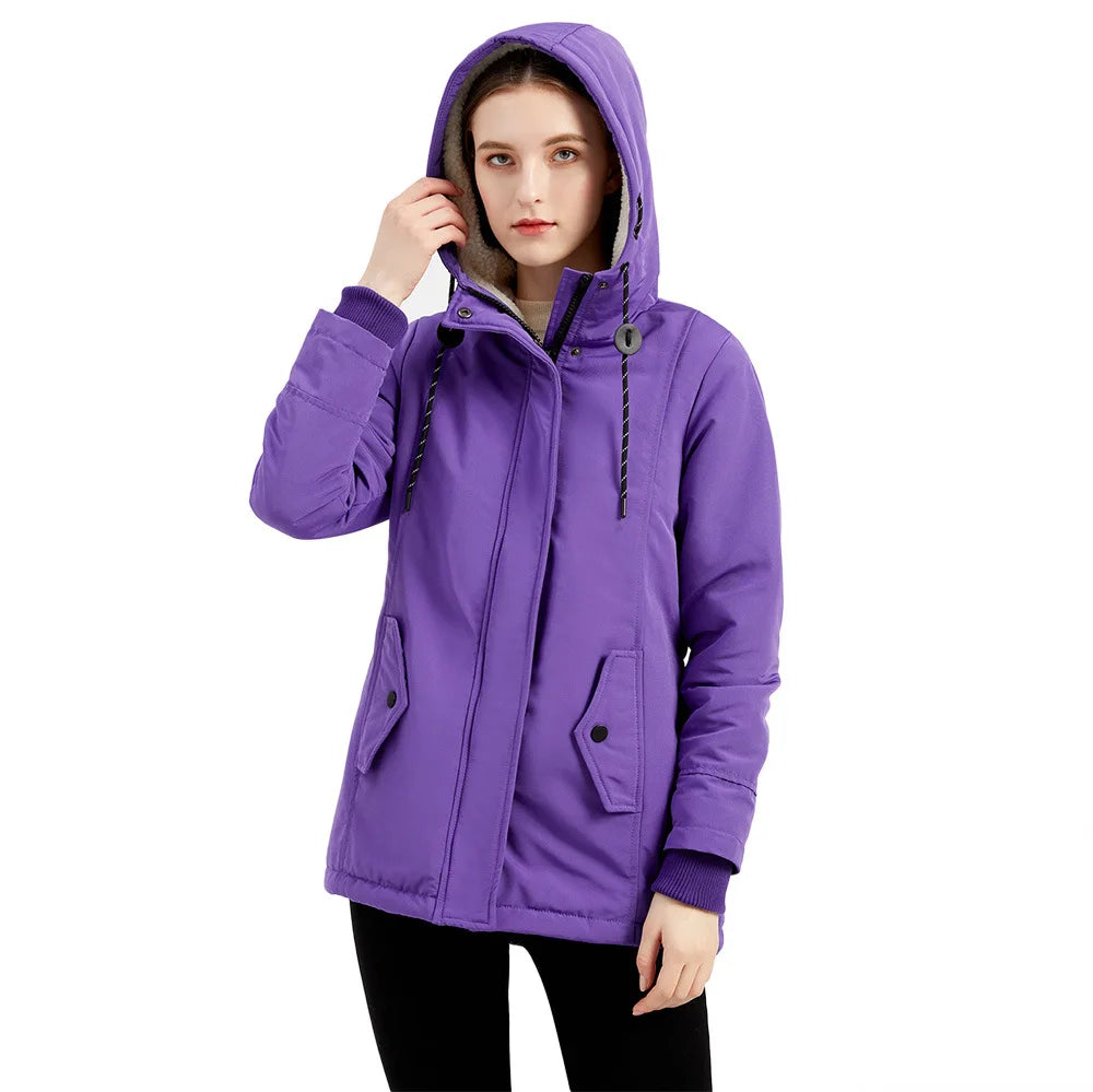 Waterdichte Winterjas Wandelen Dames