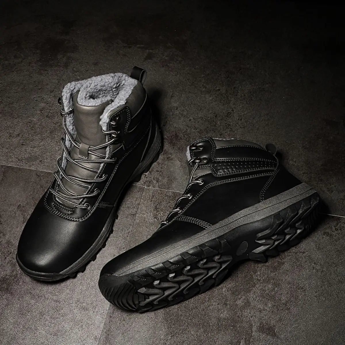 Wandelschoenen voor heren – sneeuwlaarzen, winter outdoor hiking schoenen