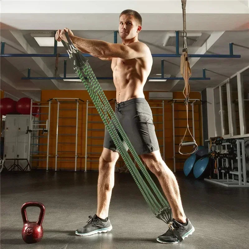 Weerstandsbanden set 5-delig Pilates Set - Resistance Tubes