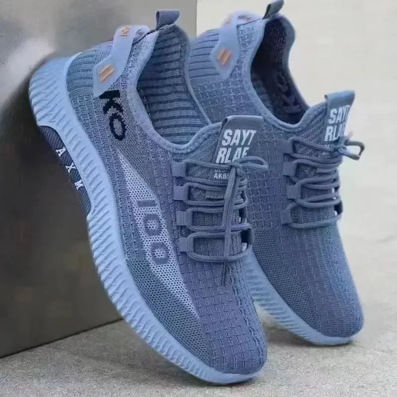 Lichte sportschoenen voor mannen – ademende mesh sneakers, deodorant technologie, comfortabele en trendy veelzijdige schoenen