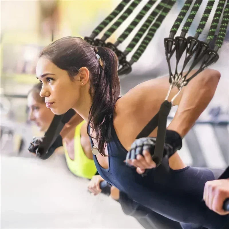 Weerstandsbanden set 5-delig Pilates Set - Resistance Tubes