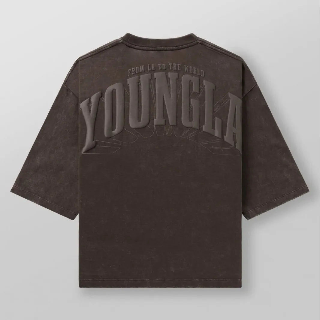 Oversized gymshirt voor mannen – nieuwe stijl- katoenen kortemouwen T-shirt, perfect voor fitness en casual
