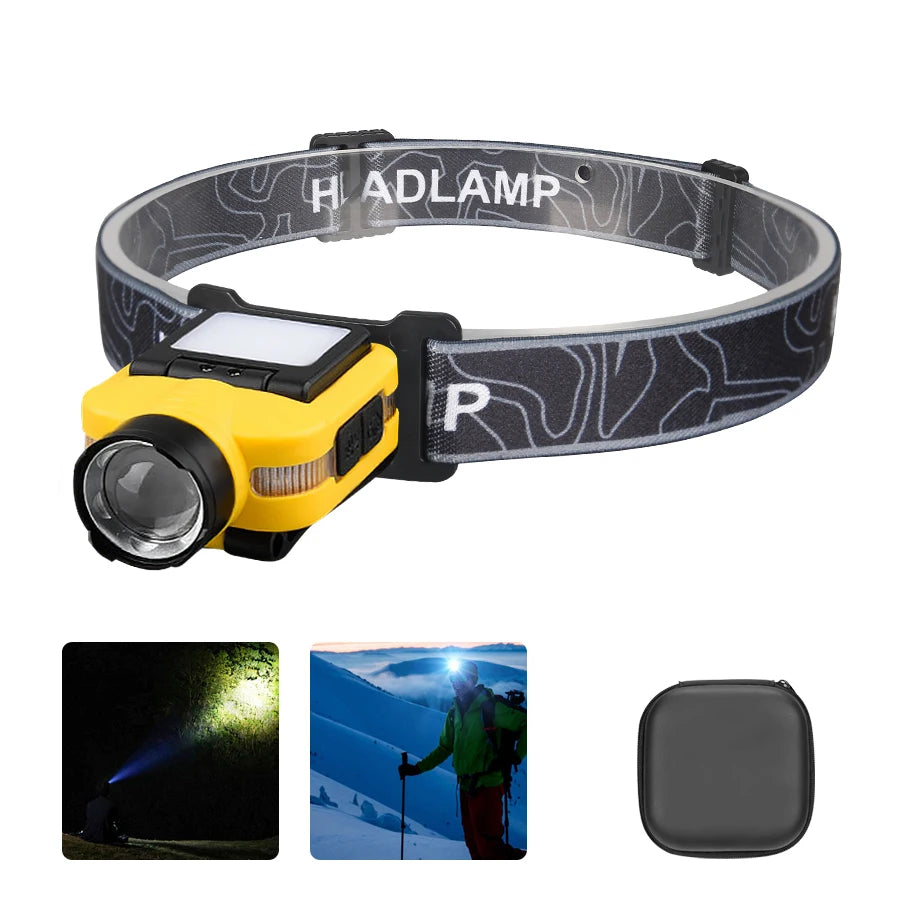 Hoofdlamp Hardlopen Led - 5 standen