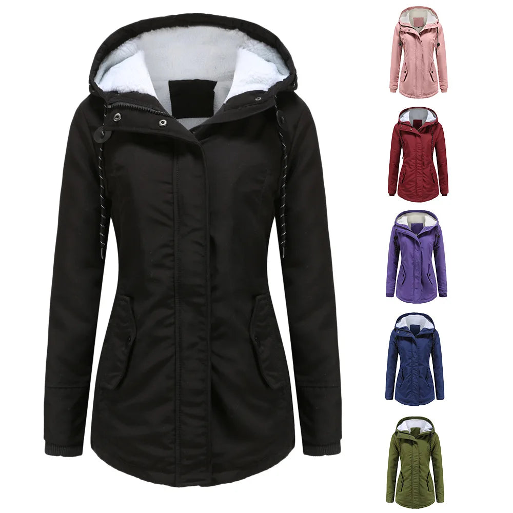 Waterdichte Winterjas Wandelen Dames