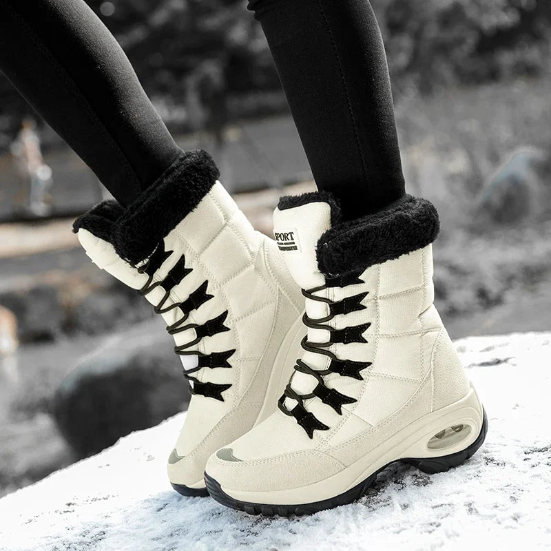 Warme Snowboots Dames Waterdicht