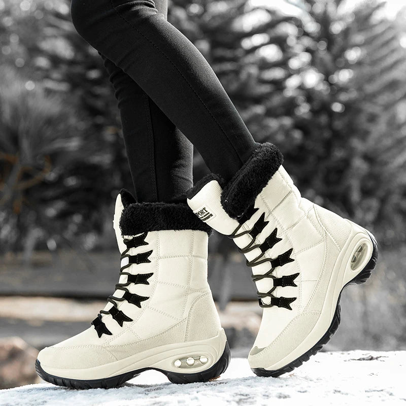 Warme Snowboots Dames Waterdicht