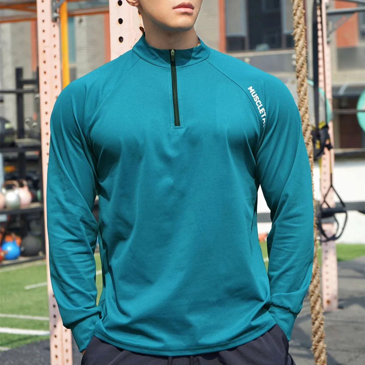 Harloopshirt Met Lange Mauwen