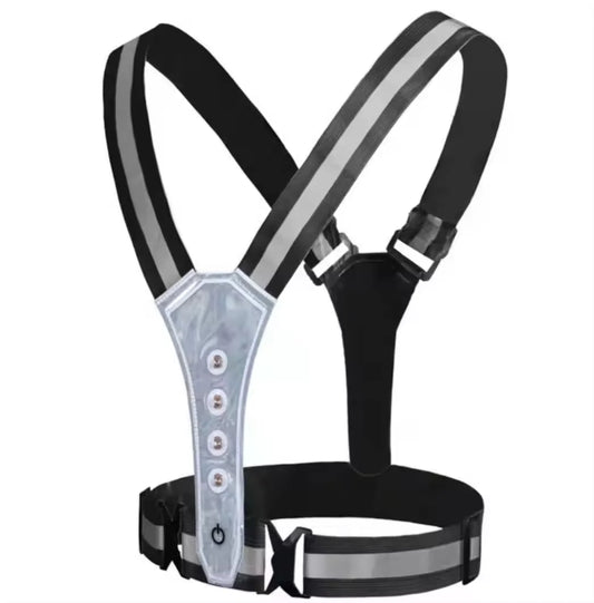 Hardloopvest met led verlichting
