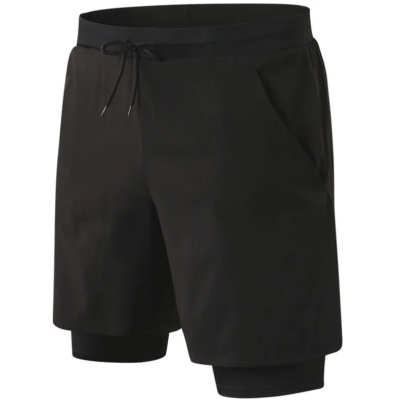 Sportbroekje Hardloopbroekje Ademend Met Onderbroek Heren Hardloopbroekje