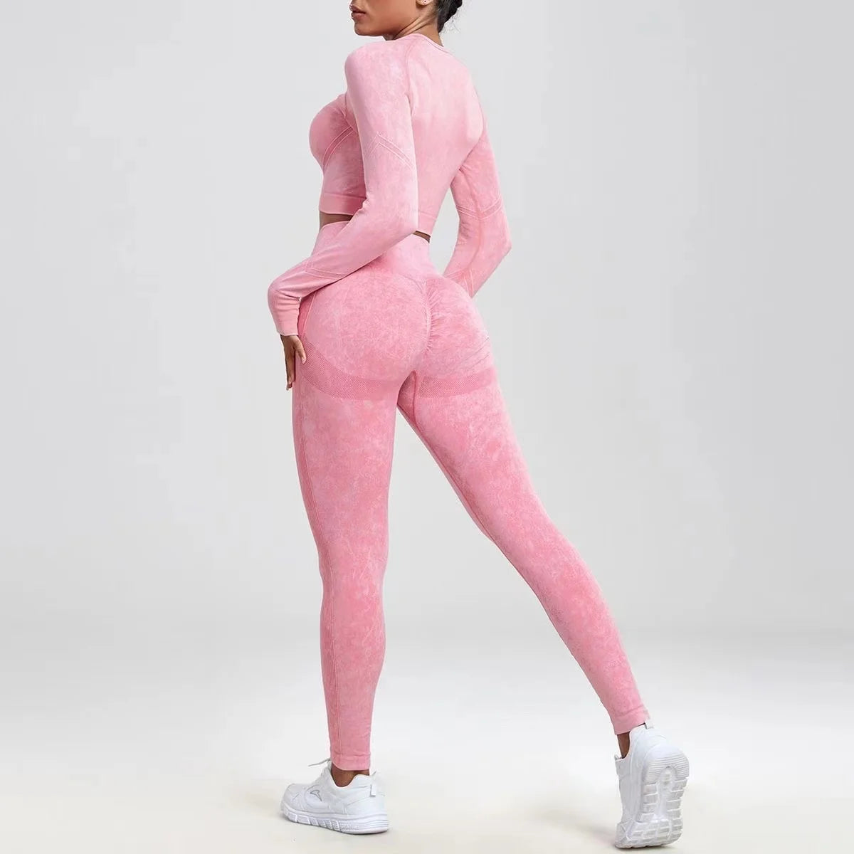 Cropped Gymfit Dames - Top en Legging