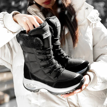 Warme Snowboots Dames Waterdicht