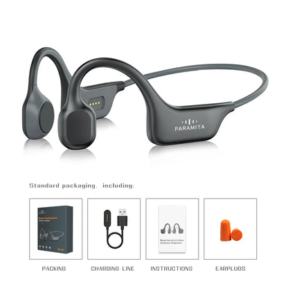 Hoofdtelefoon Draadloze Bluetooth Headset Met Microfoon Waterdicht Voor Sport Hardlopen