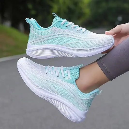 Casual hardloopschoenen voor dames – zomerfashion, anti-slip, ademend mesh, perfect voor hardlopen en wandelen