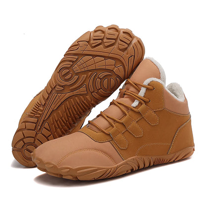Wandelschoenen Barefoot - Winterboots voor heren en dames – sneeuwlaarzen, barefoot casual schoenen, outdoor werkschoenen