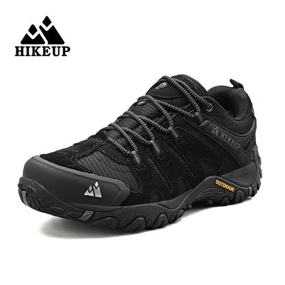 HIKEUP heren wandelschoenen – suède leren outdoor schoenen, slijtvast