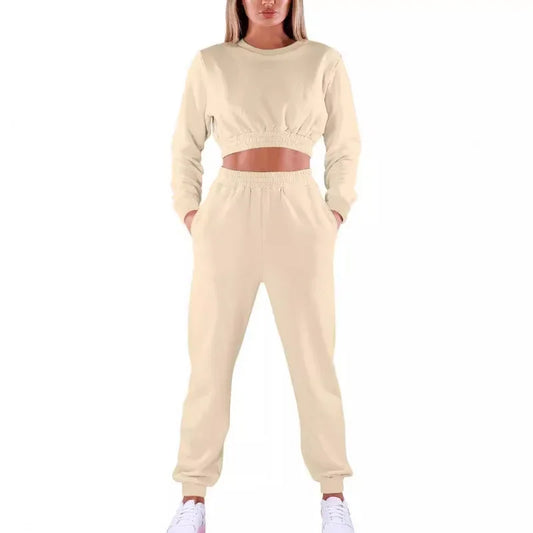 Cropped Tracksuit - Joggingspak Dames