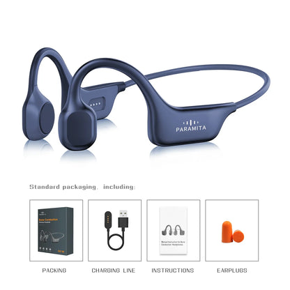 Hoofdtelefoon Draadloze Bluetooth Headset Met Microfoon Waterdicht Voor Sport Hardlopen