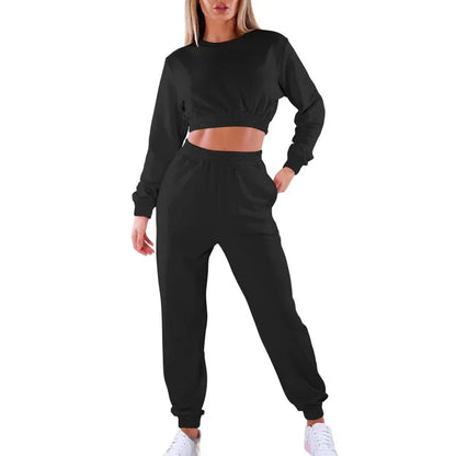 Cropped Tracksuit - Joggingspak Dames