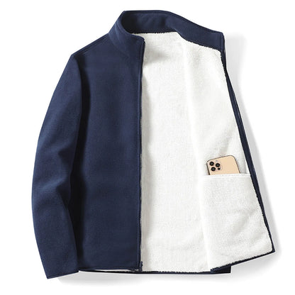 Thermische fleece wandeldjas voor dames – klassieke pasvorm, zachte polar fleece